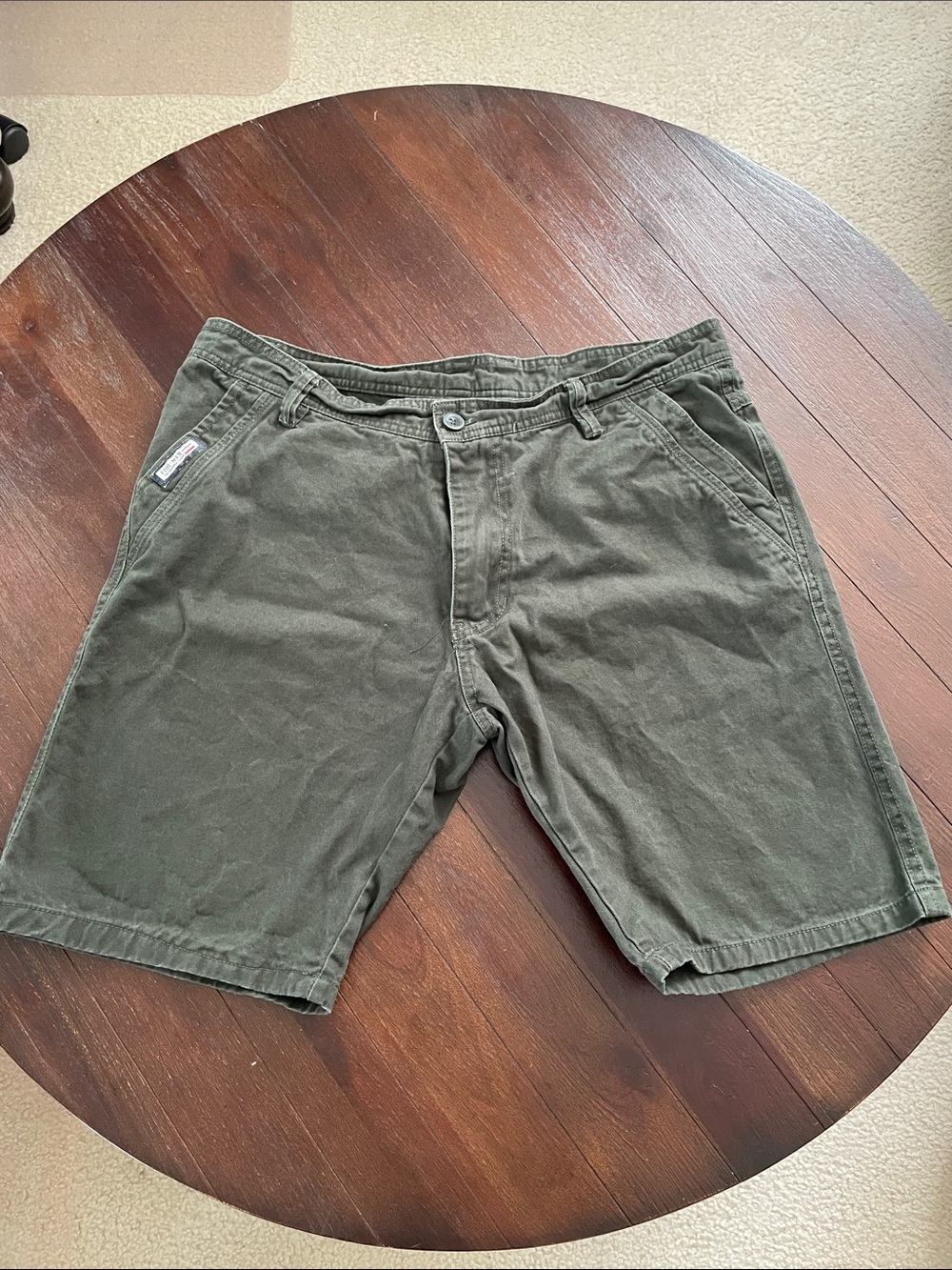 Men's Olive Shorts